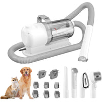 HKM-1191997 All-in-One Pet Hair Care Suction and Scissors Machine with Accessories