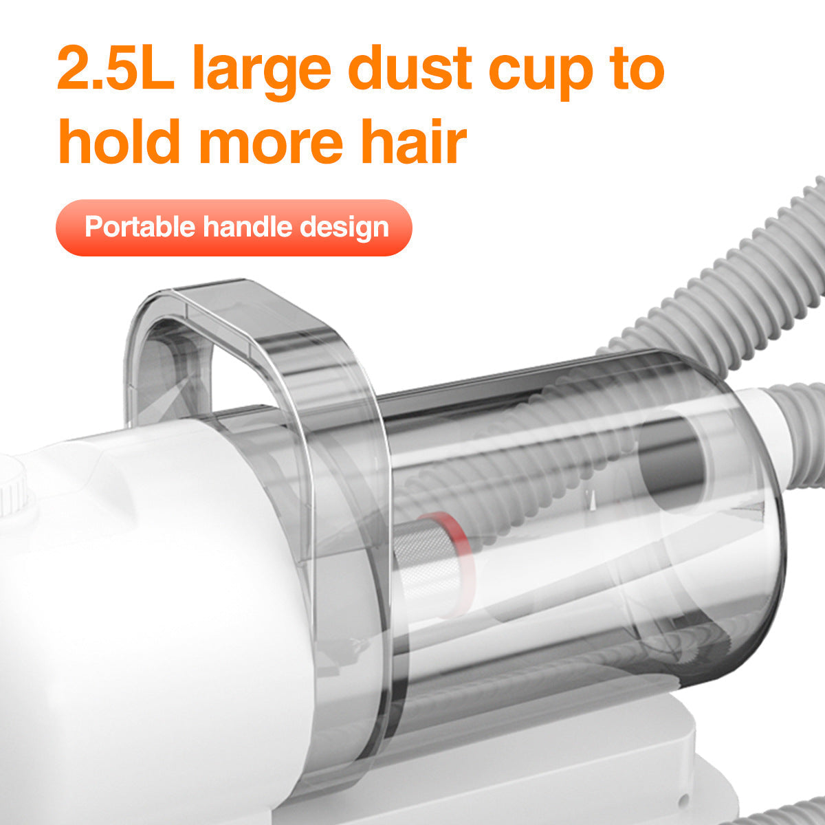 HKM-1191997 All-in-One Pet Hair Care Suction and Scissors Machine with Accessories