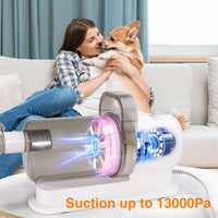 HKM-1191997 All-in-One Pet Hair Care Suction and Scissors Machine with Accessories