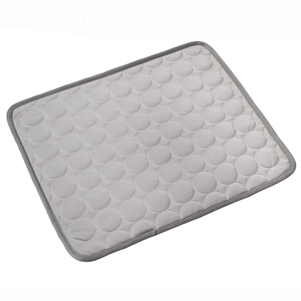 HKM-1192253 Cooling Mat for Pets - Breathable Ice Bed Blanket for Dogs and Cats, Easy to Clean, Multiple Sizes Available