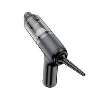 HKM-119251 Compact Cordless Handheld Vacuum Cleaner with 12KPA Suction Power for Car and Home Use - Portable Mini Design in Durable ABS Material