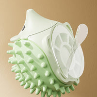 HKM-1193661 Self-Grooming Cat Wall Corner Scratcher with Catnip Air Holes and Easy Installation