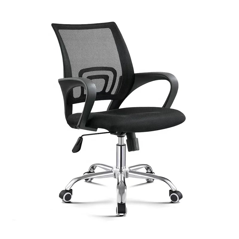 HKM-119379 Adjustable Nylon Mesh Office Chair with Tilt & Lock Function for Comfort and Versatility