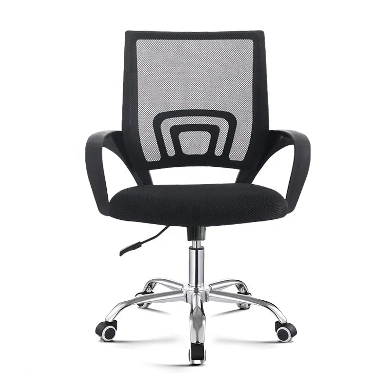 HKM-119379 Adjustable Nylon Mesh Office Chair with Tilt & Lock Function for Comfort and Versatility