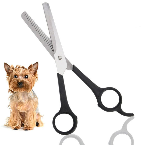 HKM-119571 Professional Stainless Steel Pet Thinning Shears for Dog and Cat Grooming - 17cm Length