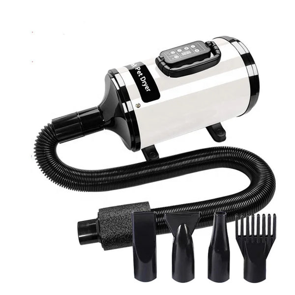 HKM-119763 Adjustable Speed Silent Pet Hair Dryer for Dogs and Cats, 220V, Multiple Colors Available
