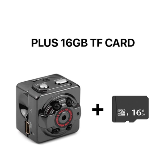 HKM-119827 HD 1080 Mini Infrared Video Camera with Night Vision Capabilities