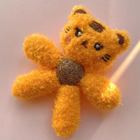 HKM-1199421 Interactive Edible Catnip Ball Toy for Kittens - Teeth Cleaning & Snack Fun