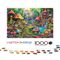 HKM-119955 Custom Irregular Shape Jigsaw Puzzle - 500/1000 Pieces Special Space Universe Design