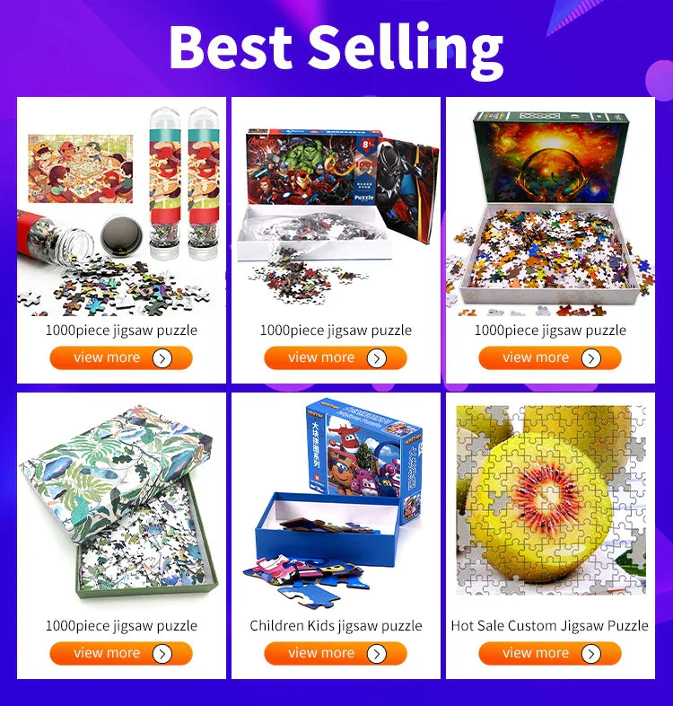 HKM-119955 Custom Irregular Shape Jigsaw Puzzle - 500/1000 Pieces Special Space Universe Design