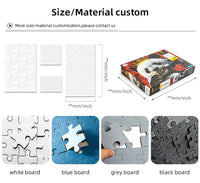HKM-119955 Custom Irregular Shape Jigsaw Puzzle - 500/1000 Pieces Special Space Universe Design