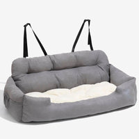 HKM-1200189 Pet Supplies Car Sofa Dog Kennel in Gray and Blue Cotton