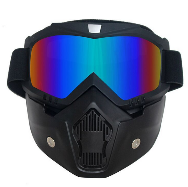 HKM-120019 Tactical Goggles for Motorcycle Helmets - Durable Outdoor Protection for Biking and Riding