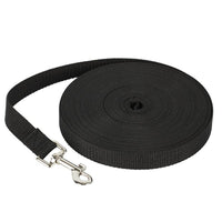 HKM-1201725 15m Nylon Traction Rope for Dogs ¨C Durable Pet Leash in Blue, Black, and Red