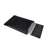 HKM-120211 PU Leather Foldable Laptop Sleeve Bag with Multifunctional Stand and Protector