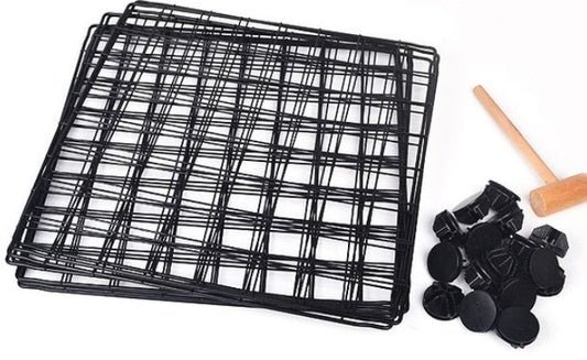 HKM-1203517 Folding Iron Pet Park Cage for All Types of Pets - Versatile and Durable Design