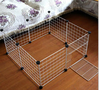 HKM-1203517 Folding Iron Pet Park Cage for All Types of Pets - Versatile and Durable Design