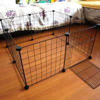 HKM-1203517 Folding Iron Pet Park Cage for All Types of Pets - Versatile and Durable Design