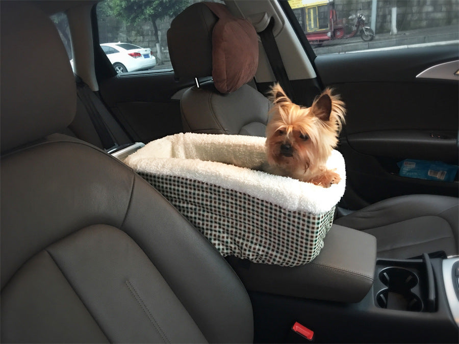 HKM-1204157 Pet Car Bag - Durable Polyester Transport Carrier for Animals, 44cm x 27cm x 23cm