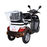 HKM-120531 VISTA-L1 Electric Tricycle for Adults - 2 Seat Mobility Scooter, 1000W Motor, 30-50 km Range