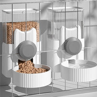 HKM-1205693 Automatic Pet Feeder and Water Dispenser Set - 1000 ml for Cats - Multiple Colors Available