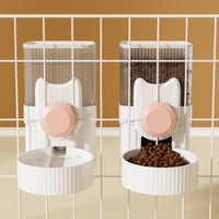 HKM-1205693 Automatic Pet Feeder and Water Dispenser Set - 1000 ml for Cats - Multiple Colors Available