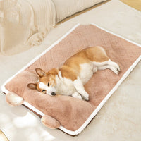 HKM-1205949 Universal Removable and Washable Four Seasons Pet Bed in Brown - Available in Multiple Sizes