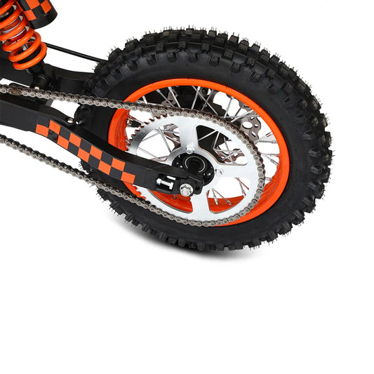 HKM-120595 Electric Off-Road Motorcycle 48V 21Ah with 14-Inch Front and 12-Inch Rear Wheels, Max Speed 50 km/h