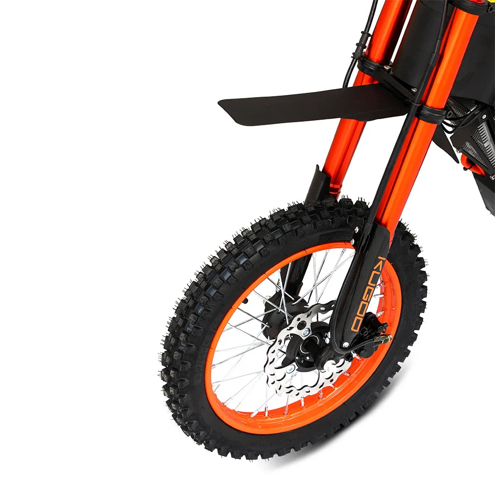 HKM-120595 Electric Off-Road Motorcycle 48V 21Ah with 14-Inch Front and 12-Inch Rear Wheels, Max Speed 50 km/h