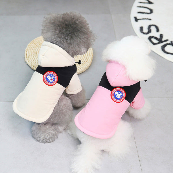 HKM-1206333 Warm Cotton Dog Clothes for Autumn and Winter in Multiple Colors and Sizes