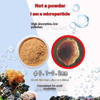 HKM-1207741 Coral Feed Micro Particles for Ornamental Fish - 30g & 60g with Spoon & Feeding Tube