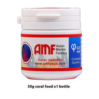 HKM-1207741 Coral Feed Micro Particles for Ornamental Fish - 30g & 60g with Spoon & Feeding Tube