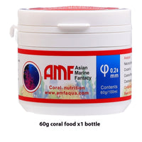 HKM-1207741 Coral Feed Micro Particles for Ornamental Fish - 30g & 60g with Spoon & Feeding Tube
