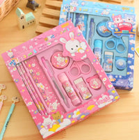 HKM-120787 Kids Multi-Function Pencil and Ruler Stationery Set for School and Office Supplies