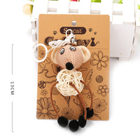 HKM-1208509 Stylish Linen and Rattan Cat Supplies for Comfortable Living