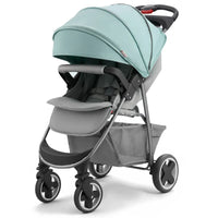 HKM-120851 Multi-functional Lightweight Baby Stroller with Reclining Seat, Foldable Design for Comfort and Convenience