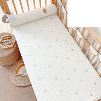 HKM-120979 Cotton Quilted Baby Fitted Sheet - Various Cute Designs - 65x120cm