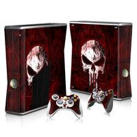 HKM-120979 Skull Design Film Game Machine Sticker - High Definition PVC Material