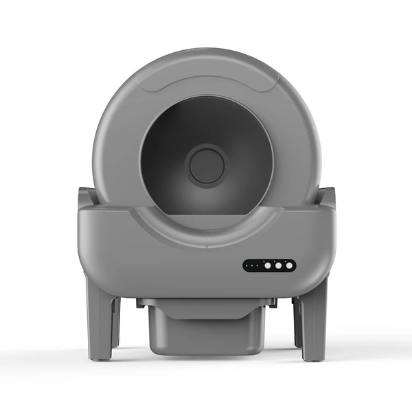 HKM-121107 Automatic One-Click Cat Litter Box with Anti-Splash Feature and Large Capacity