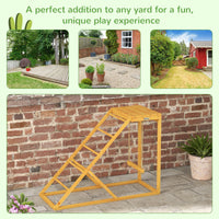 HKM-1211325 Chicken Activity Center with Perches, Ladder, and Swing for Healthy Poultry Playtime