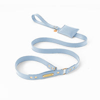 HKM-1211453 Durable PU Leather Explosion-Proof Dog Leash - Fashionable and Simple Design, Multiple Sizes Available