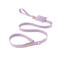 HKM-1211453 Durable PU Leather Explosion-Proof Dog Leash - Fashionable and Simple Design, Multiple Sizes Available