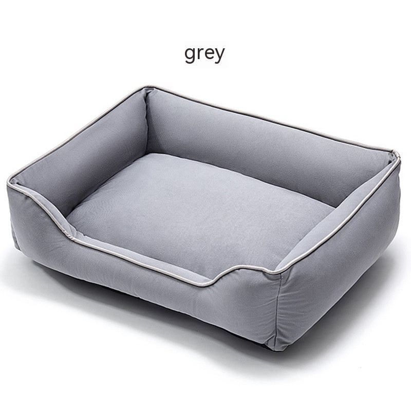 HKM-1211709 Large Soft Pet Kennel Pad in Multiple Colors for Dogs - Cozy Cloth Design
