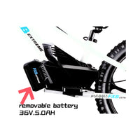 HKM-121235 20-Inch Electric Balance Bike with Lithium Battery and Dual Speed Options