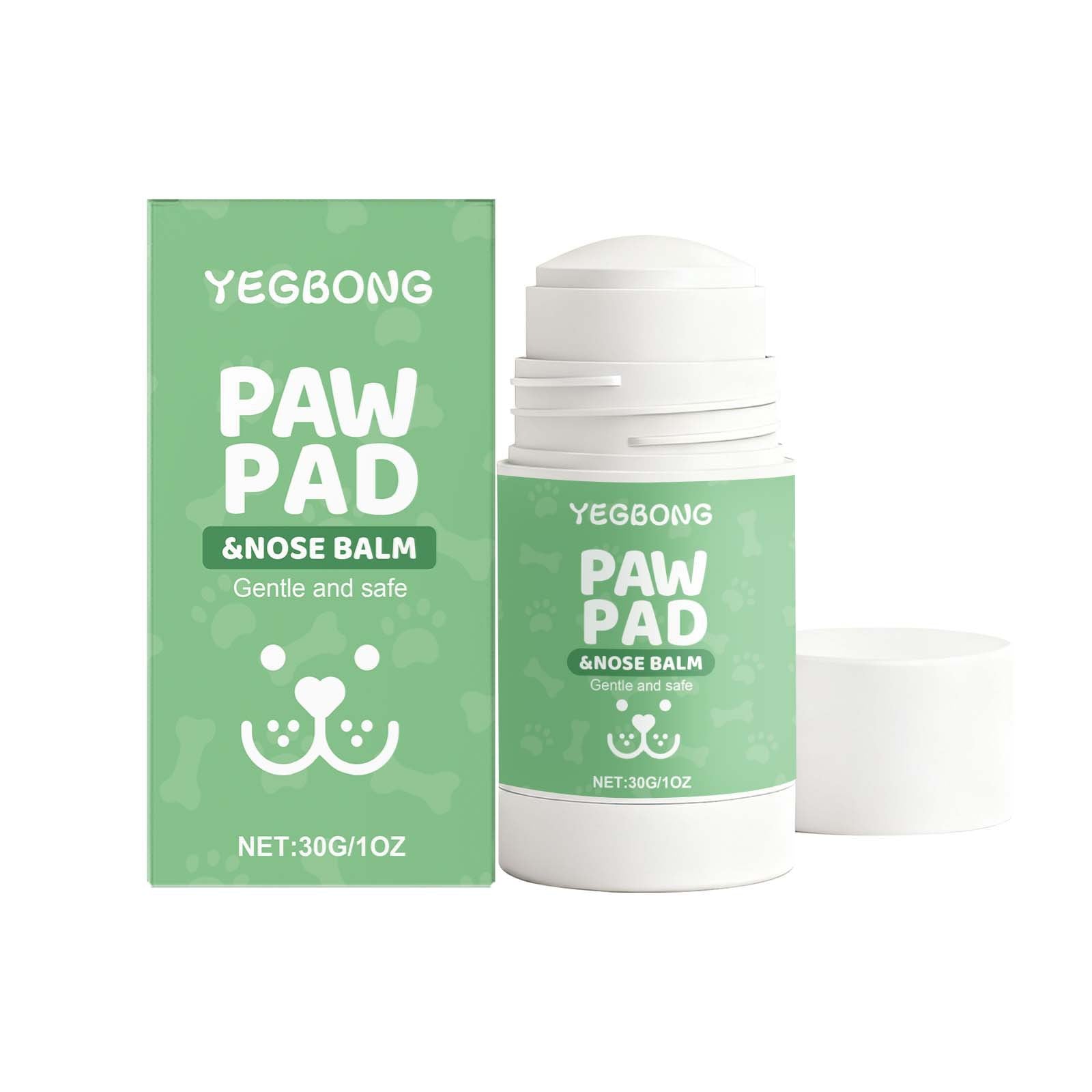 HKM-1213117 Pet Paw Balm - Gentle Moisturizing and Nourishing Disinfectant for Paws, 50 g