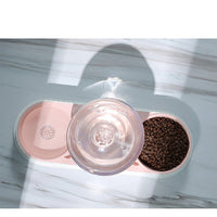 HKM-1213501 Automatic Pet Water Feeder 2.8L Dual Dish System for Cats and Dogs - Safe and Easy to Clean