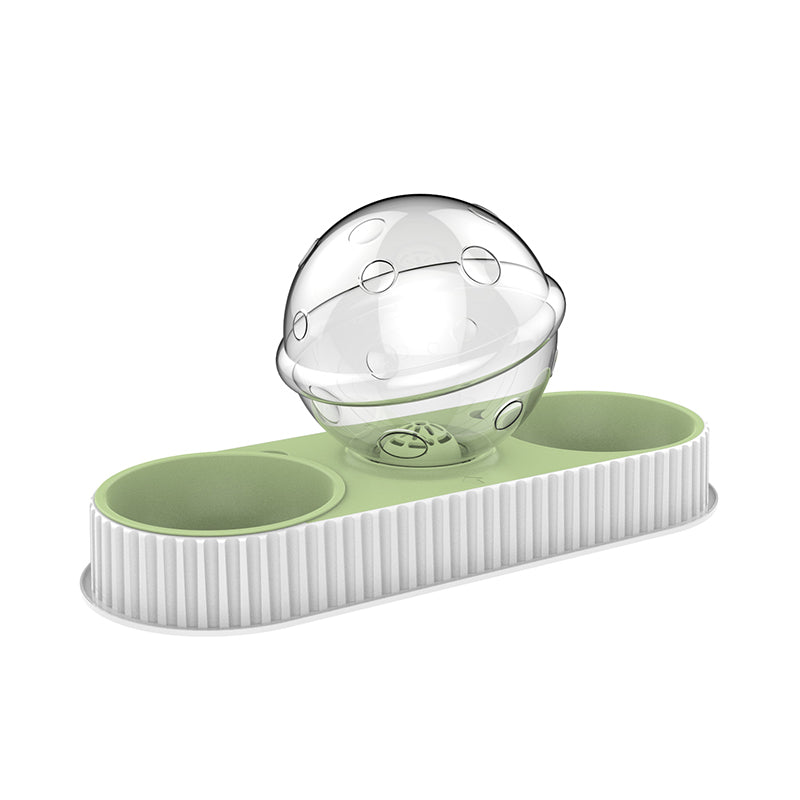 HKM-1213501 Automatic Pet Water Feeder 2.8L Dual Dish System for Cats and Dogs - Safe and Easy to Clean