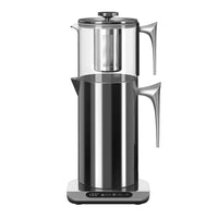 HKM-121427 Adjustable Temperature Electric Kettle for Japanese Hot Water and Turkish Coffee with Cordless Design and Keep Warm Feature