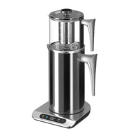 HKM-121427 Adjustable Temperature Electric Kettle for Japanese Hot Water and Turkish Coffee with Cordless Design and Keep Warm Feature
