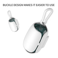 HKM-1214909 Space Capsule Design Dog Poop Bag Dispenser with Leash Attachment and Biodegradable Bags